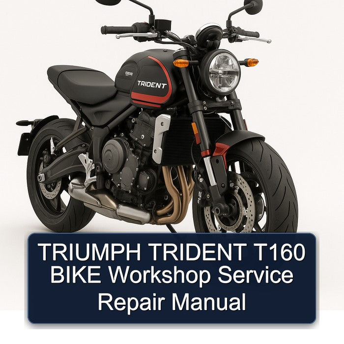 Triumph Trident T160 Bike Service Repair Workshop Manual