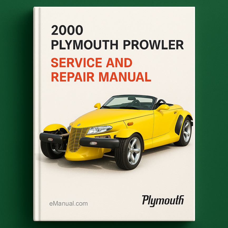 2000 Plymouth Prowler Service and Repair Manual