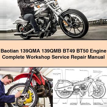 Baotian 139QMA 139QMB BT49 BT50 Engine Service Repair Workshop Manual