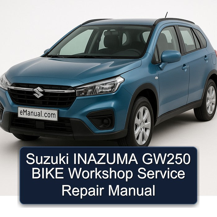 Suzuki GW Models Inazuma GW250 Bike Service Repair Workshop Manual