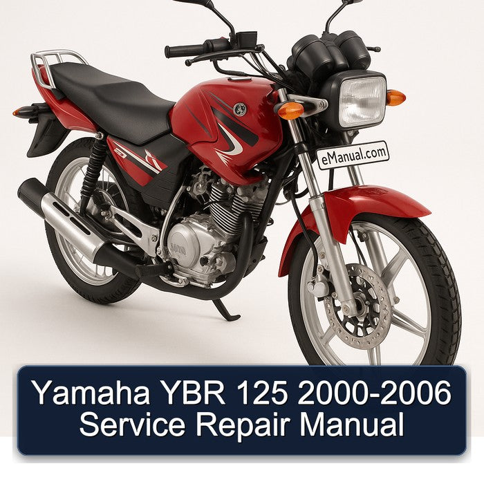 2000-2006 Yamaha YBR Models 125 Service Repair Workshop Manual