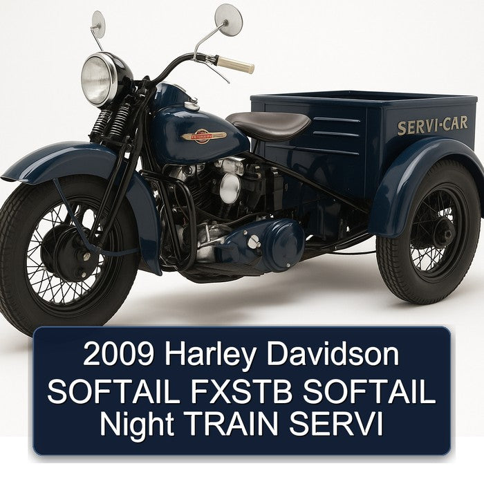 2009 Harley Davidson SOFTAIL FXSTB SOFTAIL Night TRAIN SERVI