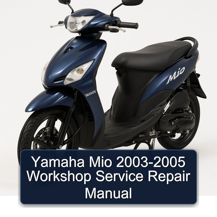 2003-2005 Yamaha MIO Service Repair Workshop Manual