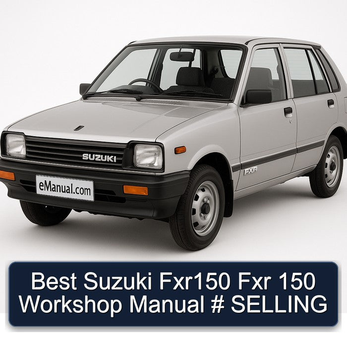 Suzuki FXR Models Best FXR150 150 Service Repair Workshop Manual