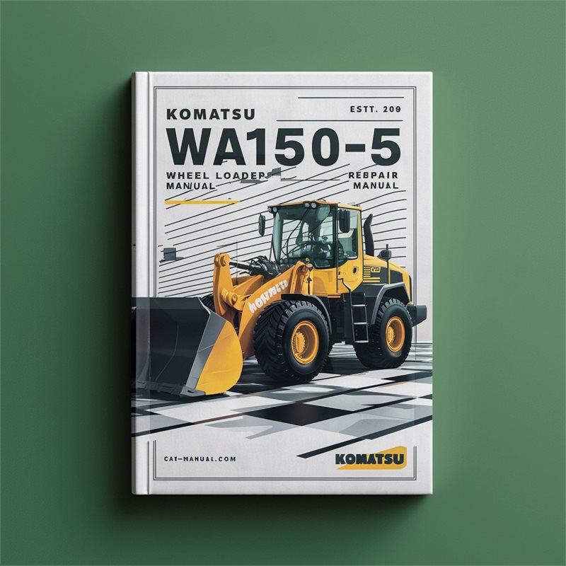 Komatsu WA150-5 Wheel Loader Service Repair Workshop Manual