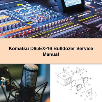 Komatsu D65EX-16 Bulldozer Service Repair Workshop Manual