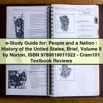 E-STUDY People Nation: History United States Brief Volume II Norton Service Repair Workshop Manual