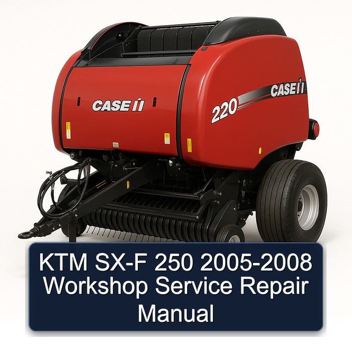 2005-2008 KTM 250 SX-F Service Repair Workshop Manual