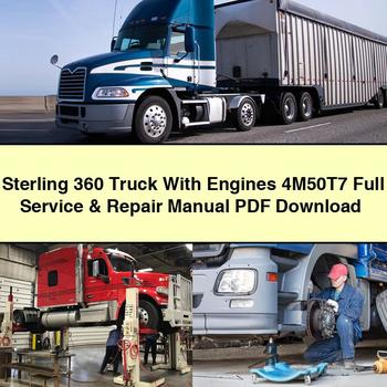 Sterling 360 Truck Engines 4m50t7 Service Repair Workshop Manual