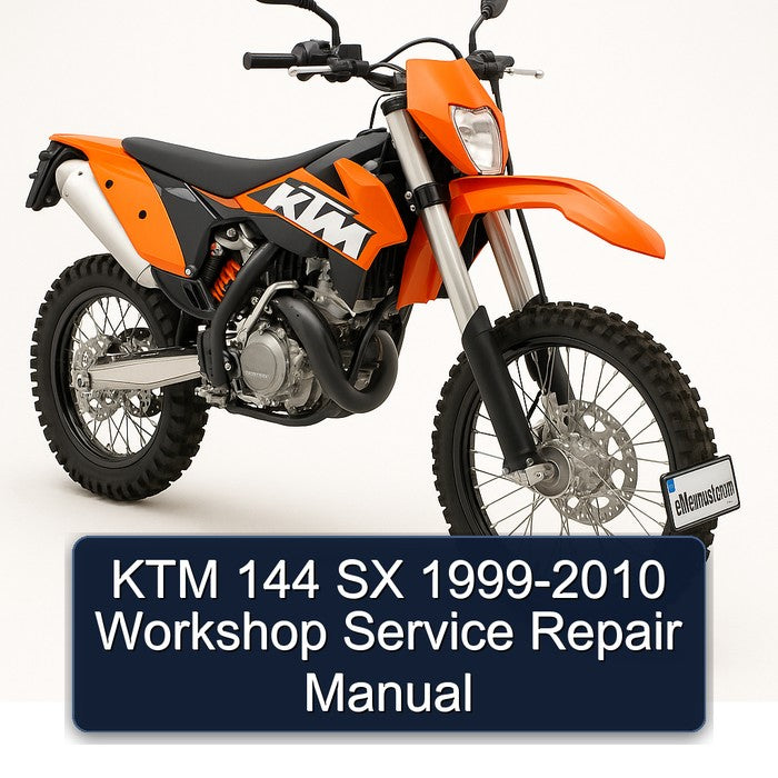 1999-2010 KTM 144 SX Service Repair Workshop Manual