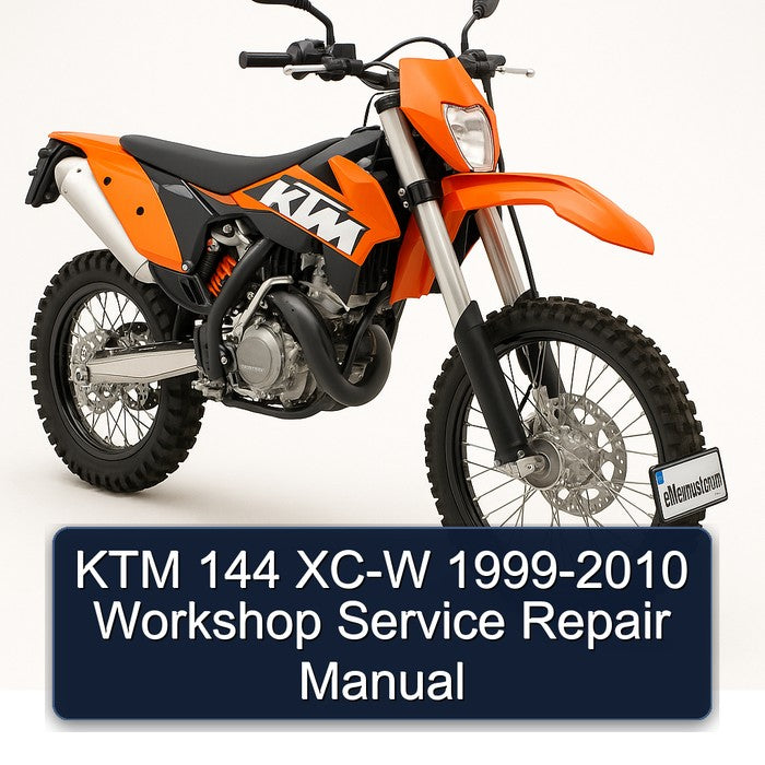 1999-2010 KTM 144 XC-W Service Repair Workshop Manual