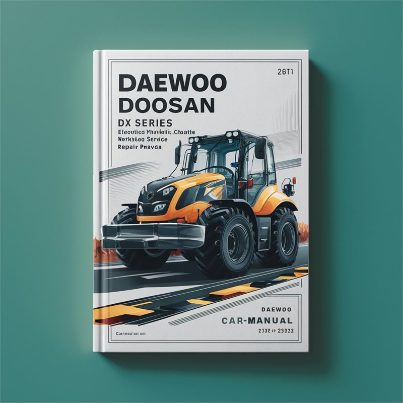 Daewoo Doosan Excavator DX Series Electrical Hydraulic Wiring Diagrams
