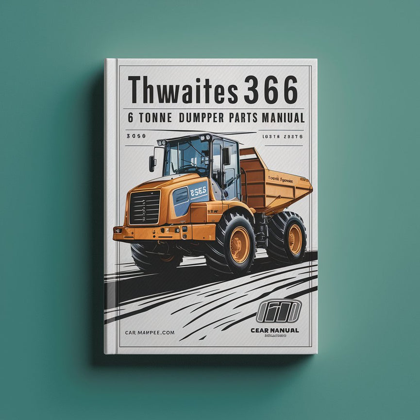 Thwaites 366 6 Tonne dumper parts Manual