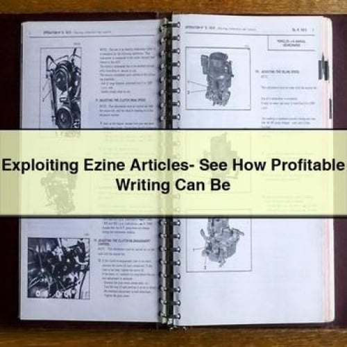 Exploiting Ezine Articles- See How Profitable Writing Can Be