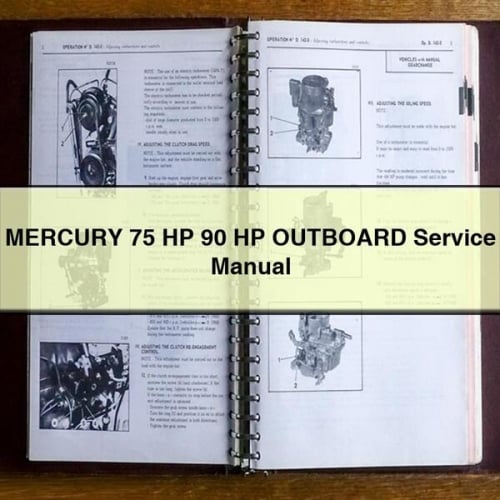 MERCURY 75 HP 90 HP OUTBOARD Service Manual