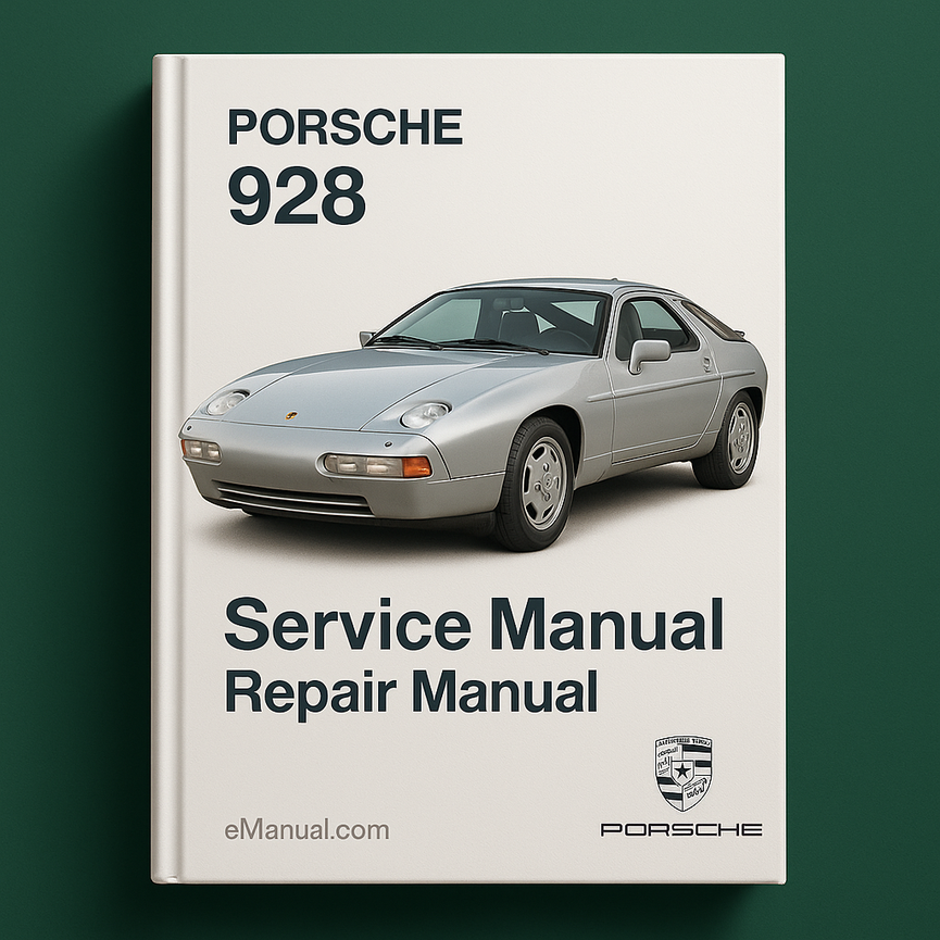 Porsche 928 Service Manual/Repair Manual