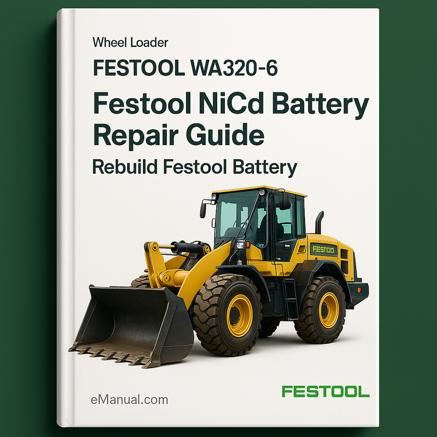 FesTool NiCd Battery Repair Guide Rebuild FesTool Battery