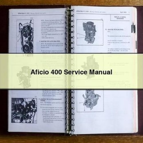Aficio 400 Service Manual