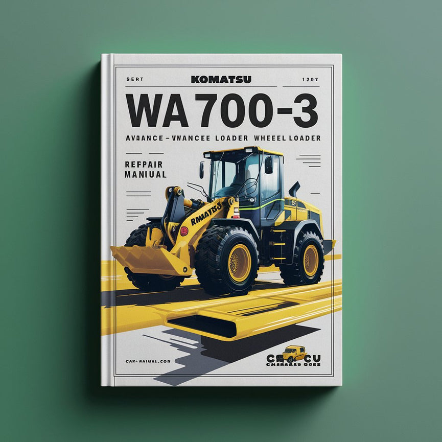 Komatsu WA700-3 WA 700 Avance Wheel Loader Service Repair Workshop Manual