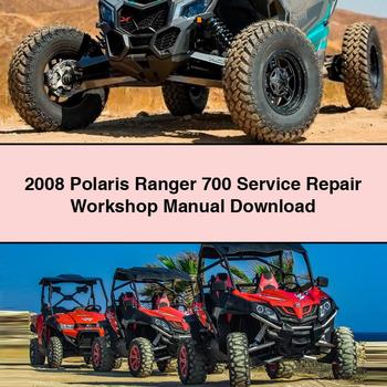 2008 Polaris Ranger 700 Service Repair Workshop Manual