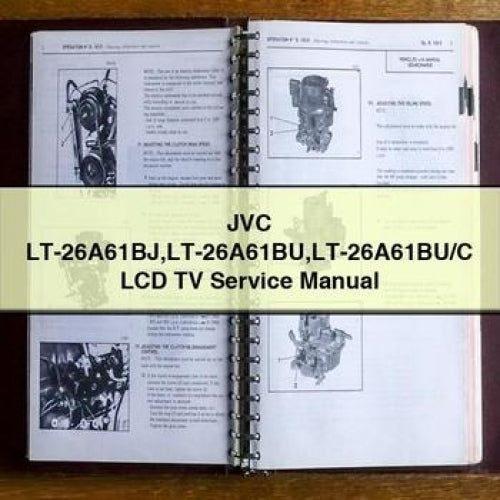 JVC LT-26A61BJ LT-26A61BU LT-26A61BU/C LCD TV Service Manual