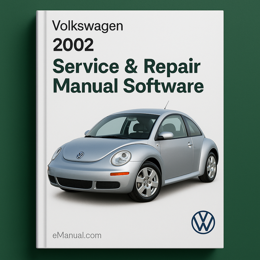 2002 Volkswagen Beetle Service & Repair Manual Software