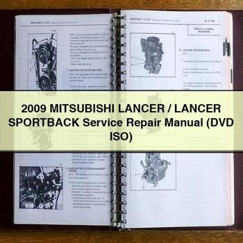 2009 Mitsubushi LANCER/LANCER SPORTBACK Service Repair Manual (DVD ISO)