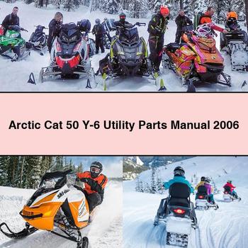 Arctic Cat 50 Y-6 Utility Parts Manual 2006
