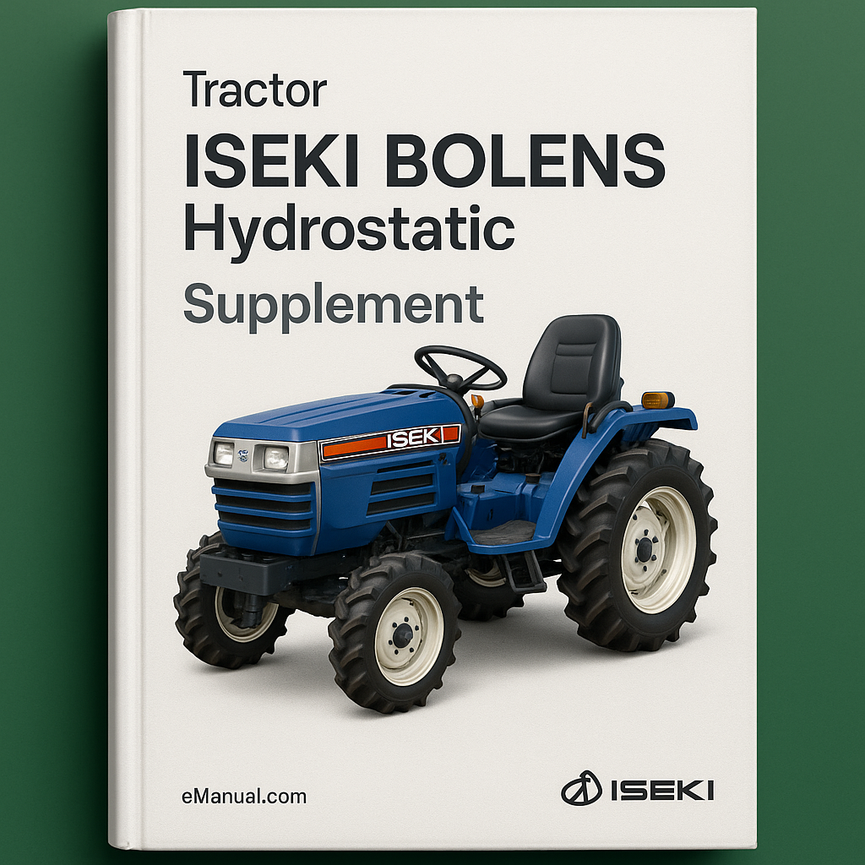 Iseki Bolens Traktor Hydrostatische Ergänzung