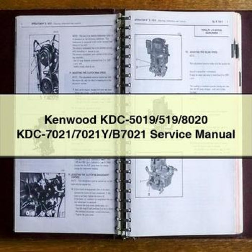 Kenwood KDC-5019/519/8020 KDC-7021/7021Y/B7021 Service Manual