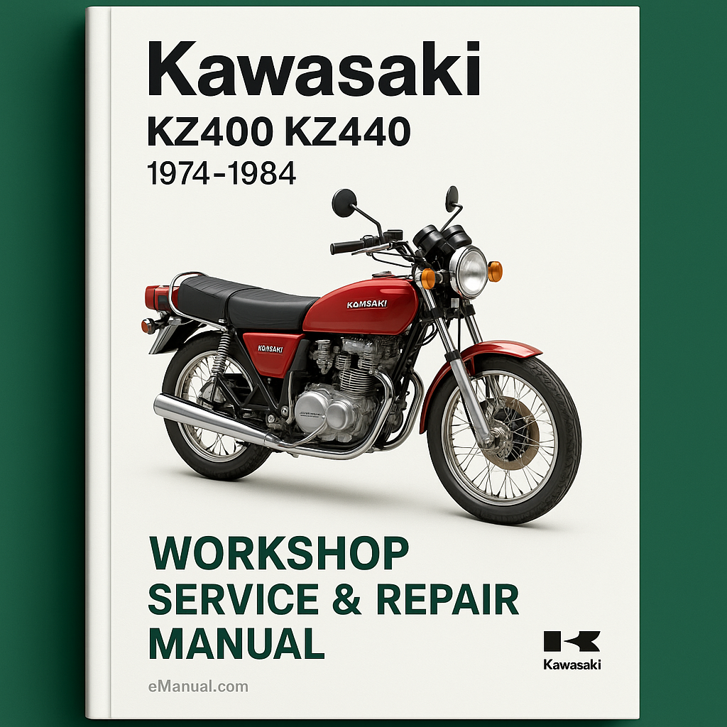 Kawasaki KZ400 KZ440 1974-1984 Workshop Service Repair Manual