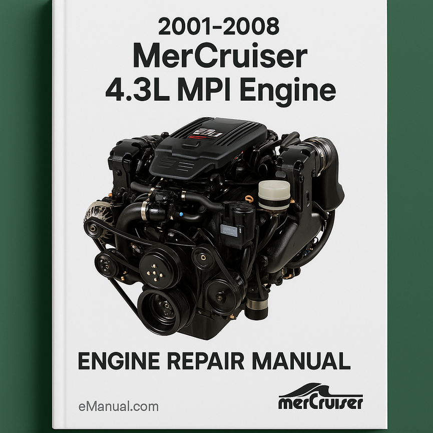 2001-2008 MerCruiser 4.3L MPI Engine Repair Manual
