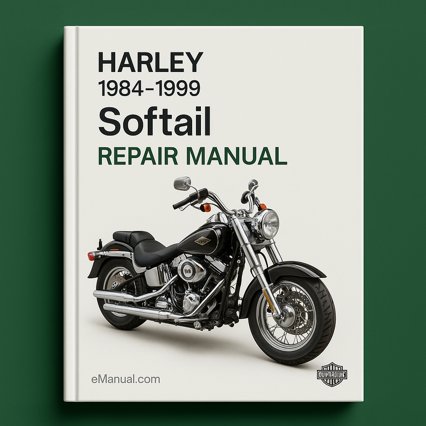 Manual de reparación Harley Softail 1984-1999 PDF