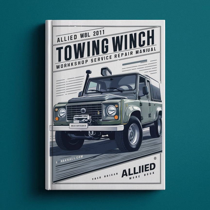 ALLIED W8L 2011 TOWING WINCH Workshop Service Manual