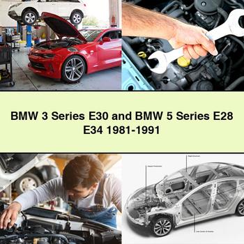 BMW Serie 3 E30 y BMW Serie 5 E28 E34 1981-1991