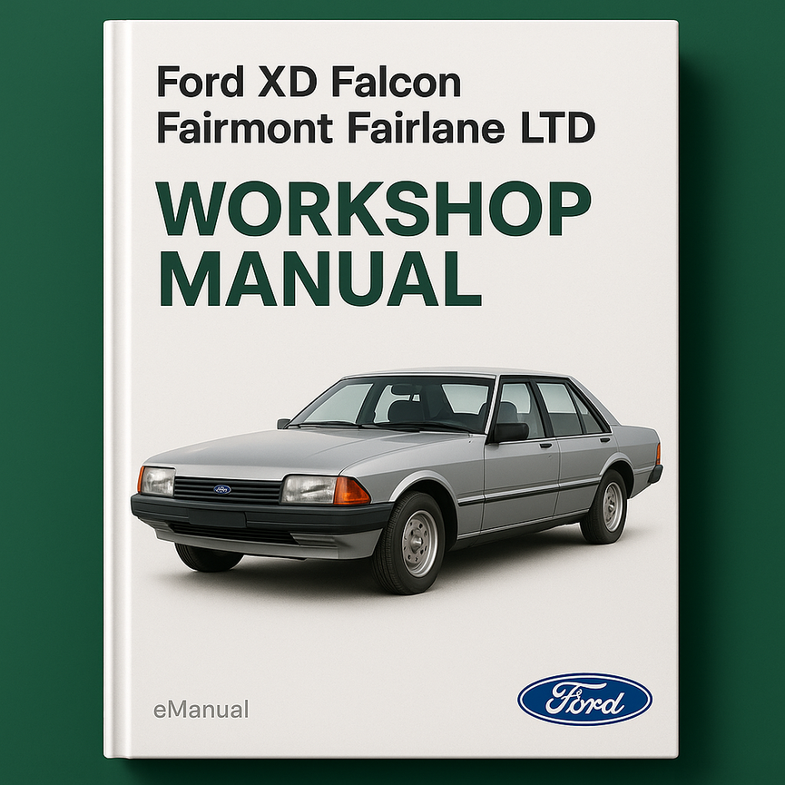 Ford XD Falcon Fairmont Fairlane LTD Werkstatthandbuch PDF-Download