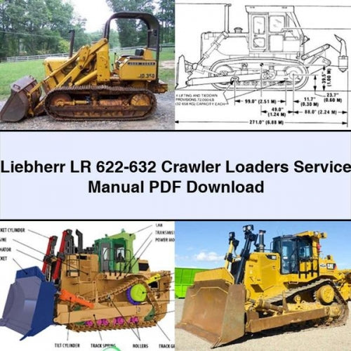 Liebherr LR 622-632 Crawler Loaders Service Manual