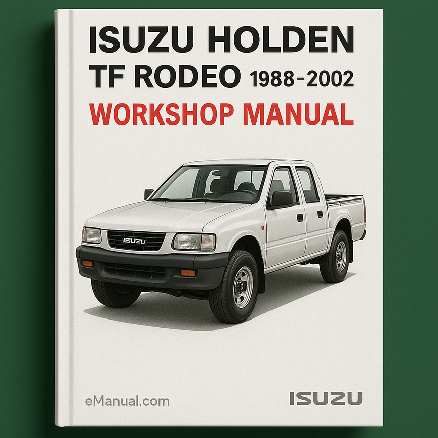 Isuzu Holden TF RODEO 1988-2002 Werkstatthandbuch