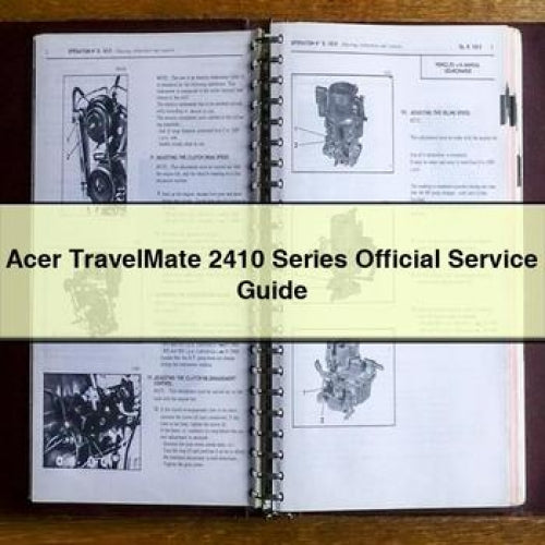 Acer Travelmate 2410 Series Official Service Repair Workshop Manual PDF