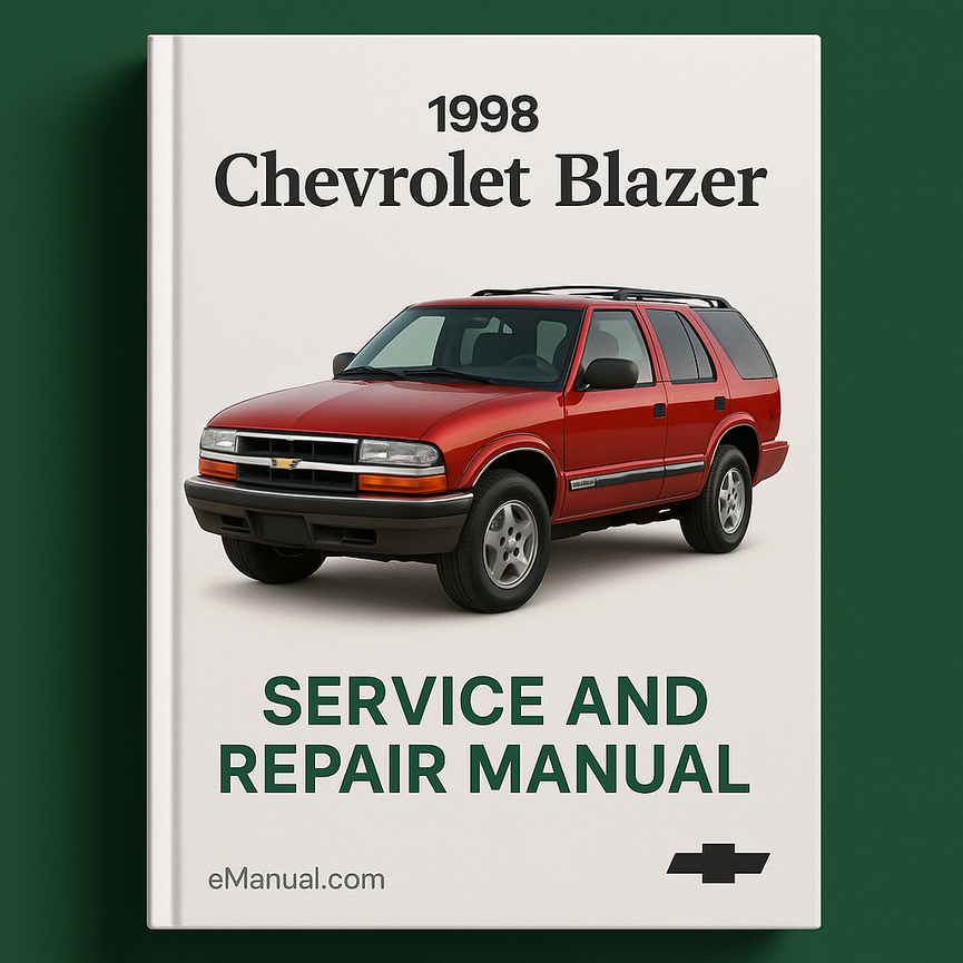 1998 Chevrolet Blazer Service and Repair Manual