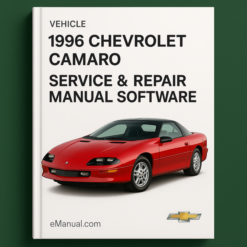 1996 Chevrolet Camaro Service & Repair Manual Software