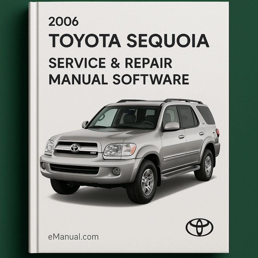 2006 Toyota Sequoia Service & Repair Manual Software