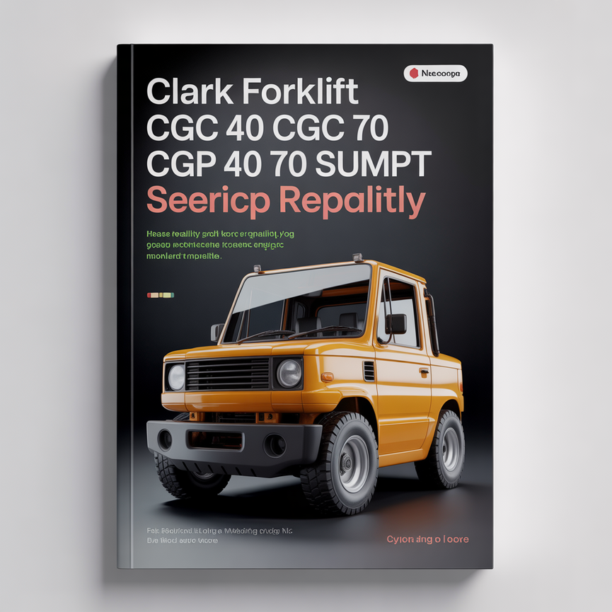 CLARK FORKLIFT CGC 40 CGC 70 CGP 40 CGP 70 Service Repair Manual