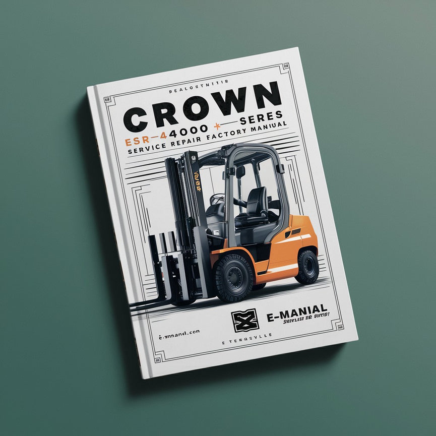 Crown ESR4000 Series Forklift Service Repair Factory Manual PDF