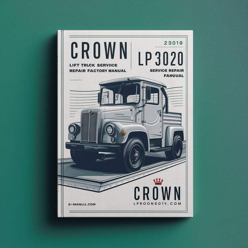 Crown LP3010 LP3020 Lift Truck Service Repair Factory Manual PDF