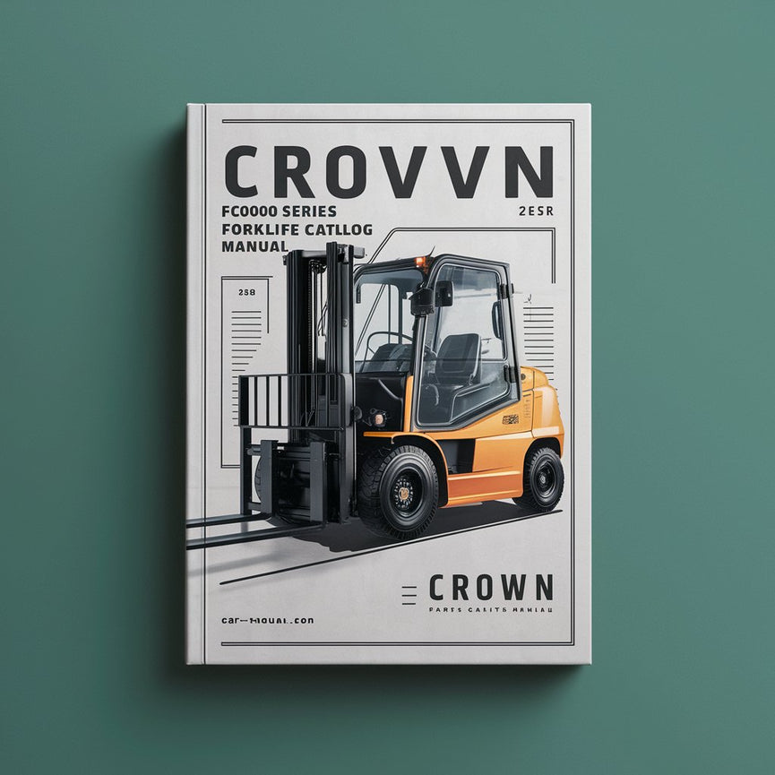 Crown FC4000 Series Forklift Parts Catalog Manual PDF
