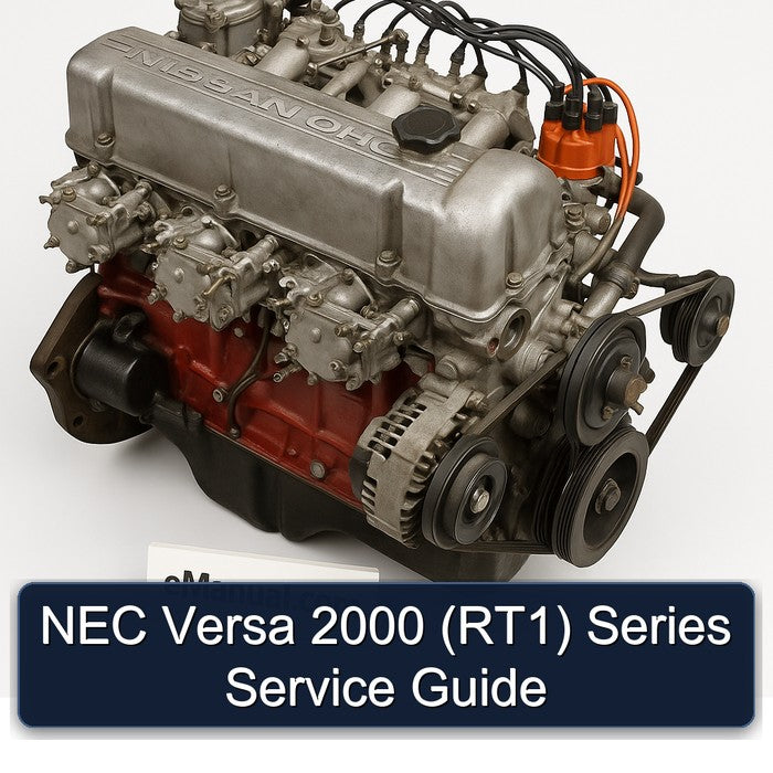 2000 Datsun L Series & Z NEC Versa (RT1) Service Repair Workshop Manual PDF
