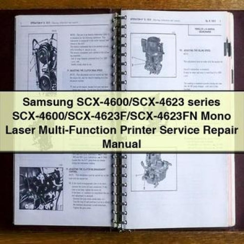 Samsung SCX-4600/SCX-4623 series SCX-4600/SCX-4623F/SCX-4623FN Mono Laser Multi-Function Printer Service Repair Manual