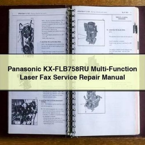 Panasonic KX-FLB758RU Multi-Function Laser Fax Service Repair Manual