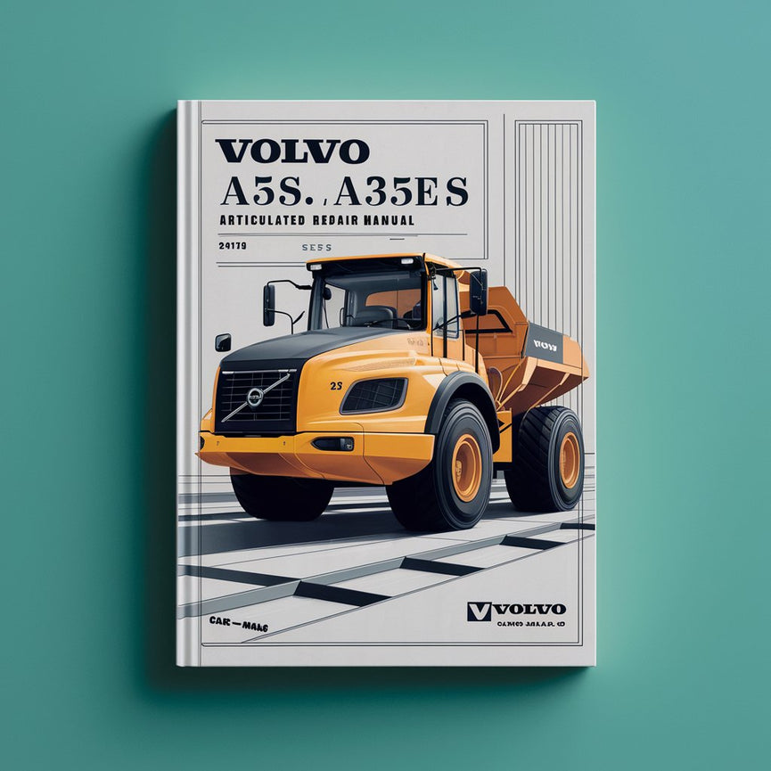 Volvo A35E FS A35EFS Articulated Dump Truck Service Repair Manual PDF